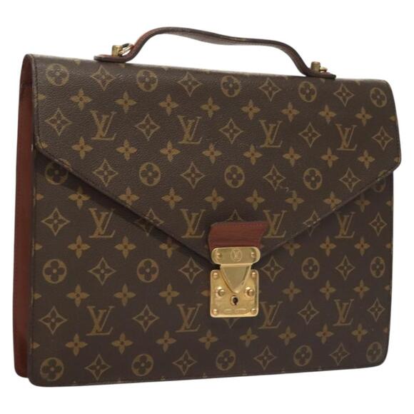 LOUIS VUITTON Monogram Porte Documents Bandouliere Bag M53338 - Picture 1 of 16